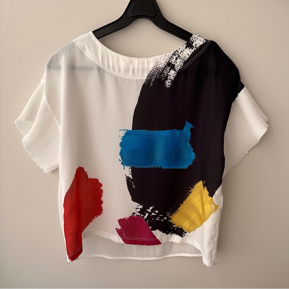 Zara Pleated Top